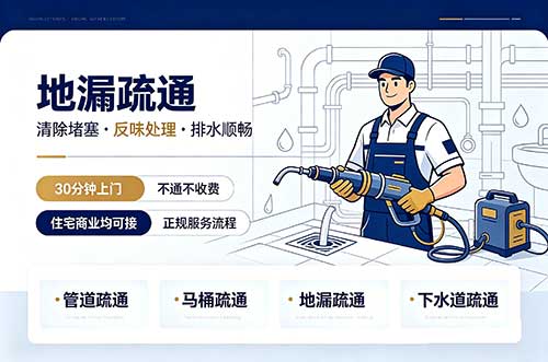 阿城地漏疏通