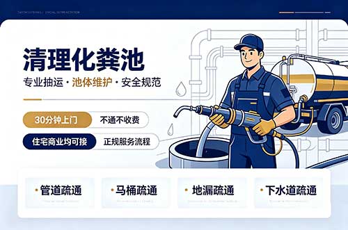 阿城清理化粪池